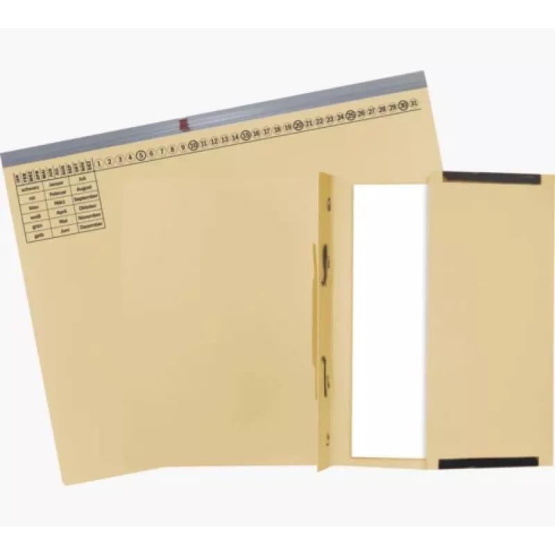 Exacompta 370222B Raccoglitore - Cartone - 320 g/m² - 265 x 316 mm - Blu - 1 pz.