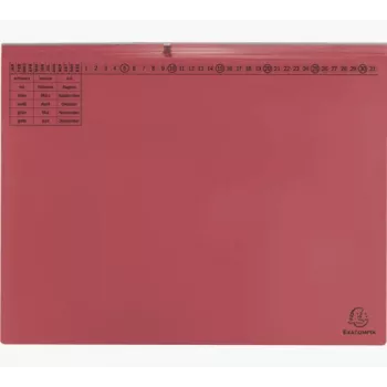 Exacompta 370303B Raccoglitore tradizionale - Cartone - Rosso - 320 g/m² - 265 mm - 316 mm