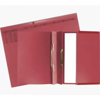 Exacompta 370403B Cartella tradizionale - Cartone - Rossa - 320 g/m² - 265 x 316 mm