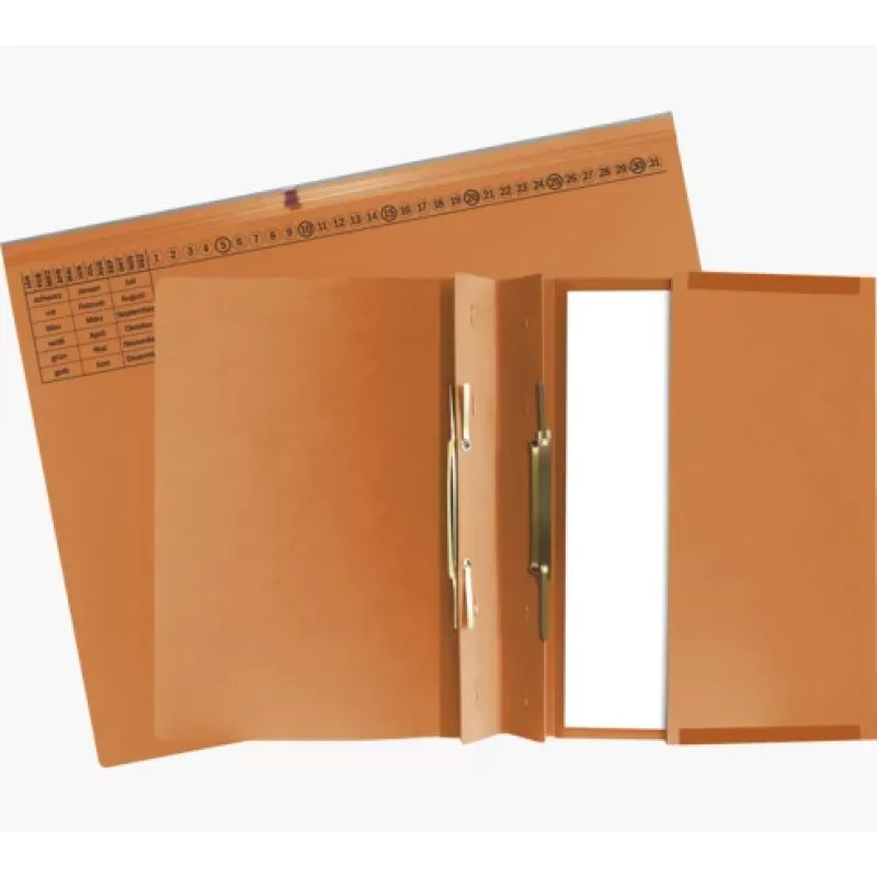 Exacompta 370409B Cartella tradizionale - Cartone - Arancione - 320 g/m² - 265 mm - 316 mm