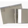 Exacompta 370410B Raccoglitore con leva A4 dorso 80 mm Grigio Cartone 320 g/m²