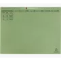 Exacompta 370425B Raccoglitore rapido A4 Cartone Verde 320 g/m² Fermaglio metallico