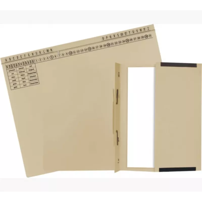 Exacompta 371122B Cartella documenti - Cartone - 320 g/m² - A4 - Blu - 1 pz.