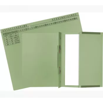 Exacompta 371125B Raccoglitore - Cartone - Verde - 320 g/m² - 265 mm - 316 mm