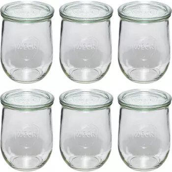 WECK Vaso Tulip 1062ml set da 6