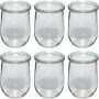 WECK Vaso Tulip 1062ml set da 6