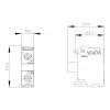 Siemens SIRIUS ACT Modulo LED con LED integrato AC/DC 24V bianco