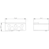 Siemens SIRIUS 3RT2 coprimorsetto per morsetti a telaio 3 poli 3RT29364EA2
