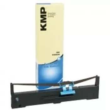 KMP nastro per Epson LQ 590 / FX 890, nylon, nero, ricaricabile, 12,7 mm x 17 m (1984.0501)