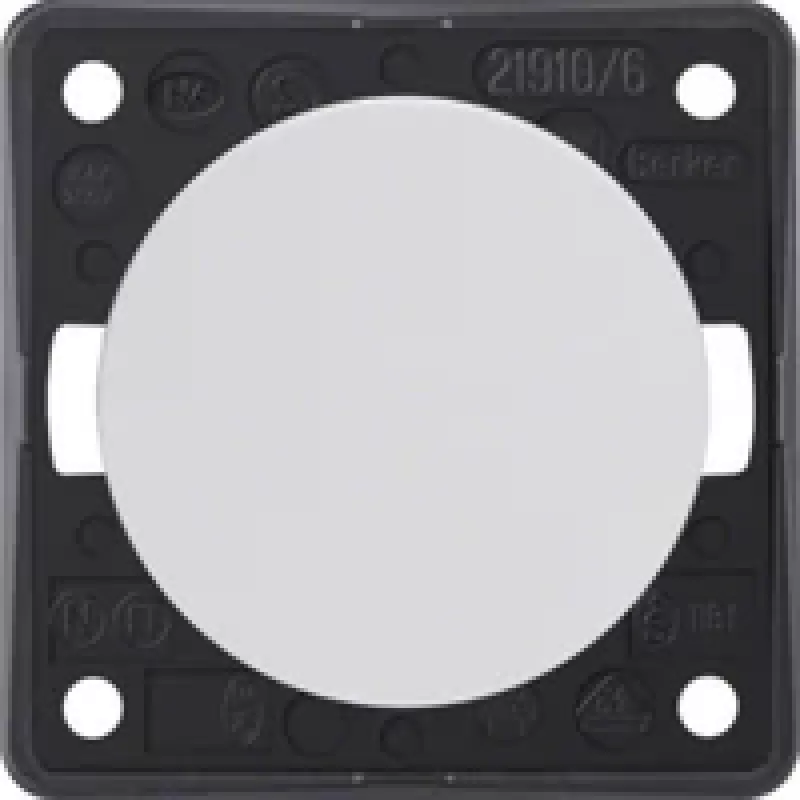 Berker 936562509 presa SCHUKO 1 modulo IP44 bianco da incasso