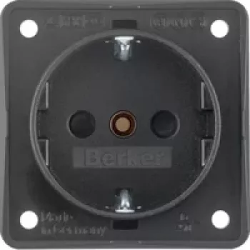 Berker presa Schuko 941952505 antracite opaco