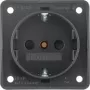 Berker presa Schuko 941952505 antracite opaco