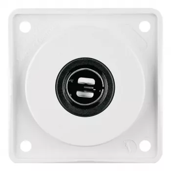 Berker 945172509 presa Integro 12V bianco polare lucido