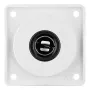 Berker 945172509 presa Integro 12V bianco polare lucido