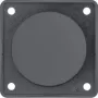 Berker placca di copertura antracite con placca di supporto 945162505