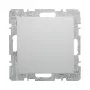 Berker 6710091909 copertura cieca con placca centrale, bianco polare opaco