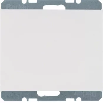 Berker 6710457009 copertura interruttore a bilanciere 1 modulo grigio lucido 10 pezzi