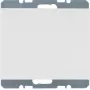 Berker 6710457009 copertura interruttore a bilanciere 1 modulo grigio lucido 10 pezzi