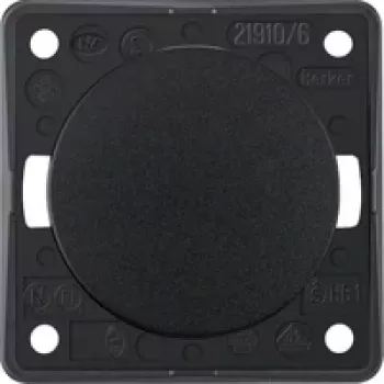 Berker interruttore a bilanciere 936562510 on/off deviato nero lucido