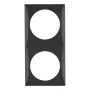 Berker placca coprifilo 2 moduli nero lucido S.1/B.3/B.7 918262510