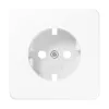 JUNG placca centrale per presa SCHUKO (CD1520PLWW) bianco alpino