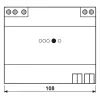 JUNG KNX alimentatore 1280mA 21280 REG guida DIN