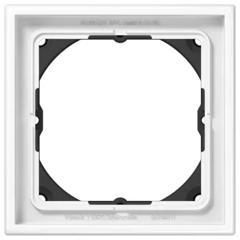 JUNG LS 981 HBF WW cornice 1 posto LS 990 28mm da parete bianco alpino