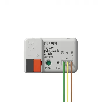 JUNG KNX interfaccia pulsanti a 2 canali Secure 400021SE