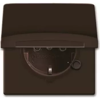 Busch-Jaeger Allwetter 44 presa CEE 7/3 2P+E IP44 marrone 250V 16A da parete