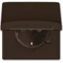 Busch-Jaeger 2064-0-0291 presa Schuko CEE 7/3 2P+E IP44 marrone 250V 16A da parete