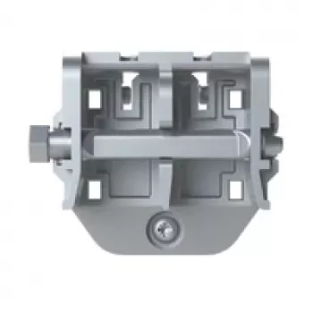 Striebel & John ABB TZ604 guida di montaggio - alluminio - grigio - 65x45 mm - 2000 mm
