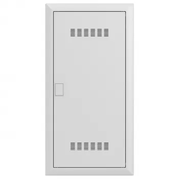 Striebel & John UK648MV quadro multimediale da incasso patch panel 4 file ventilato porta trasparente bianco