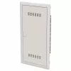 Striebel & John UK648MV quadro multimediale da incasso patch panel 4 file ventilato porta trasparente bianco