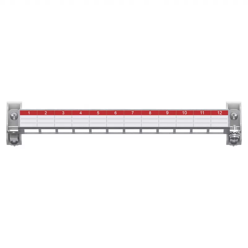 Striebel & John ZEP12 patch panel 12 moduli E-Dat senza keystone 2CPX054072R9999