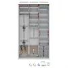 Striebel & John Quadro di distribuzione completo da parete AP DA39BY chiusura a tre punti A39 2CPX054263R9999