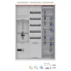 Striebel & John DA37CD Distributore completo, da parete, IP44, 1 posto contatore, 7 campi di distribuzione, bianco