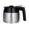 Steba KM F3 Macchina per caffè filtro termica, 1,25 l, 1000 W, acciaio inox/nero