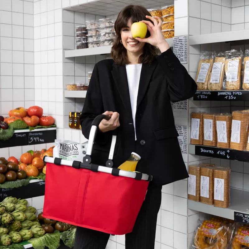 Reisenthel Carrybag Rosso - 22L Borsa per la spesa e il tempo libero