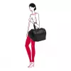 Reisenthel Easyshoppingbag Nero - 30L Borsa per la spesa con fissaggio per trolley