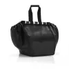 Reisenthel Easyshoppingbag Nero - 30L Borsa per la spesa con fissaggio per trolley
