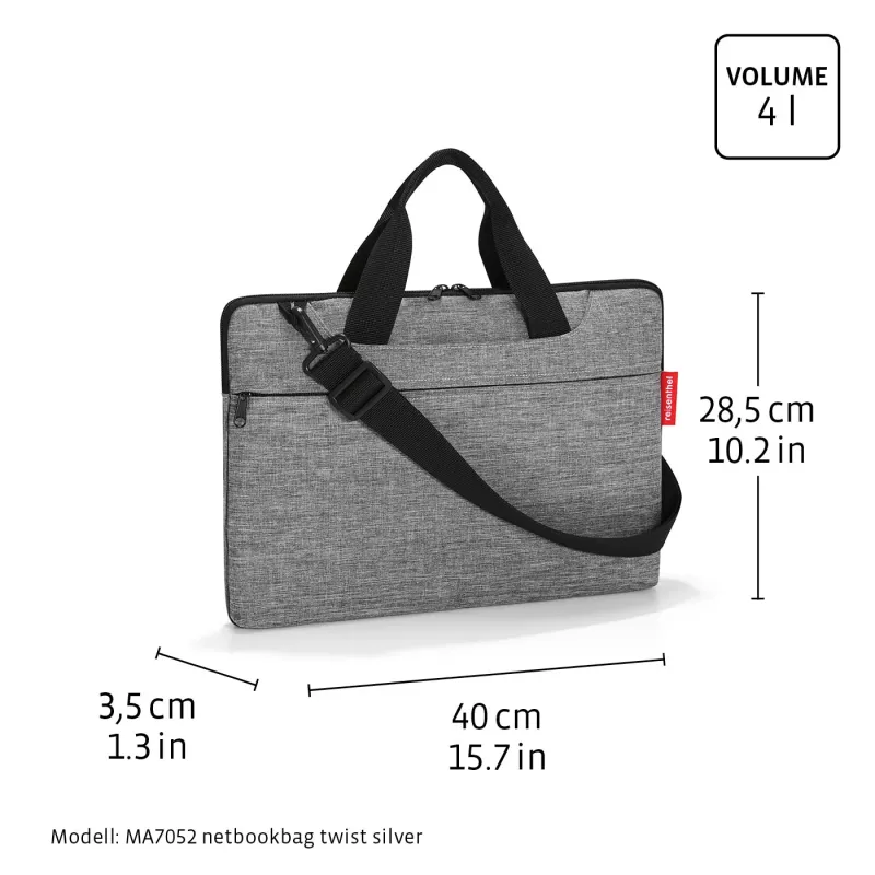 Reisenthel netbookbag Custodia messenger 39,6 cm (15,6 pollici) tracolla (MA7052)