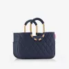 Reisenthel loopshopper M Frame Rhombus Midnight Gold Cesto per la spesa