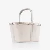 Reisenthel Carrybag Teddy Sand (BK1042) - cesto per la spesa, 22L, poliestere riciclato