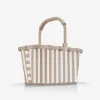Reisenthel Carrybag Summerstripes Coffee cesto per la spesa 22L