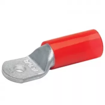 Klauke 605R12 capocorda a tubo isolato, 35 mm², M12, rosso, rame stagnato, dritto, poliammide