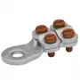 Klauke 588R10 connettore a crimpare di riduzione, stagnato, da 95 mm² a 70 mm², 57 mm