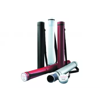 Rumold tubo portadisegni telescopico rosso ZR6612