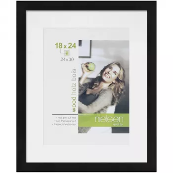 NIELSEN DESIGN Apollon Nero 24x30 Cornice in legno 8988006