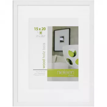 NIELSEN DESIGN Apollon White 21x29,7 Wood DIN A4 Picture Frame 8988047