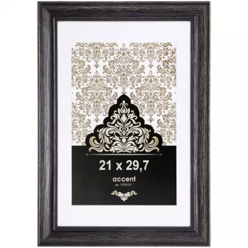 NIELSEN DESIGN Accent Vintage Cornice DIN A4 21x29,7 cm legno nero